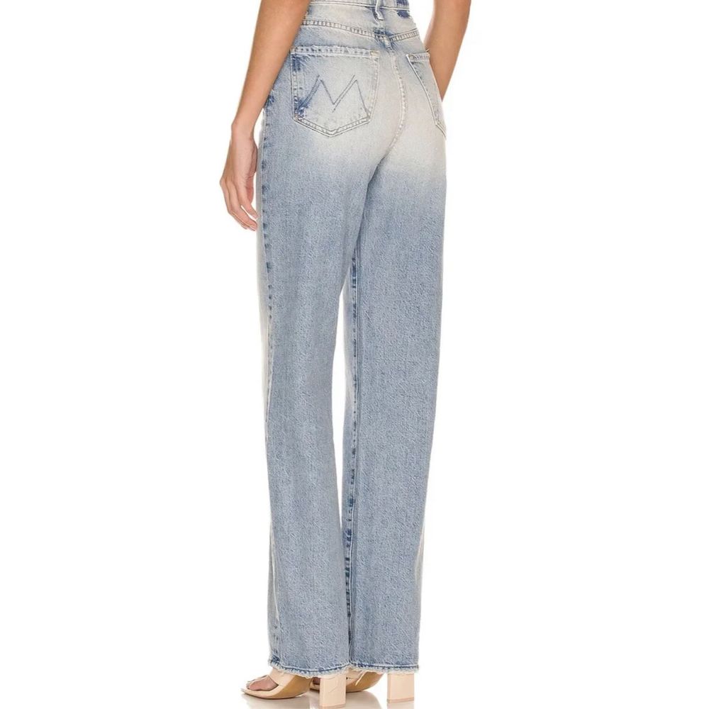 MOTHER Denim High Waisted Tunnel Vision Sneak Jeans The Other Side Size 31 - Picture 3 of 8